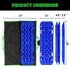 RG-TB42X13-BLU Recovery Traction Boards [Blue, Pair] - image 2