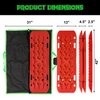 RG-TB42X13-RED Recovery Traction Boards [Red, Pair] - image 2