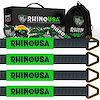 RNO-AXLESTRAPS Axle Tie Down Straps [2 in. x 38 in., Black, Set of 4] - image 1