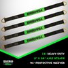 RNO-AXLESTRAPS-GRN Axle Tie Down Straps [2 in. x 38 in., Green, Set of 4] - image 2