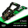 RNO-CHOCK-SET UTV Wheel Chock Tie-Down Kit [2-Wheel Kit, Green] - image 2