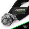 SFTSHACK38-GRY-2 Synthetic Soft Shackles [3/8 in. x 22 in., Gray, Set of 2] - image 4