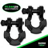 SUPERSHACK-BLK 8 Ton Super Shackles [Black, Set of 2] - image 3