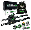 TD-RSRE2X10-BLK-R Retractable Ratchet Straps [2 in. x 10 ft., Black, Set of 2] - image 1