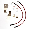 FORD-MUSTANGREARS-19-BLU Stainless Brake Hose Kit for 1994-1995 Ford Mustang, Rear Only [Blue] - image 1