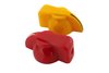 HT-010508 Triple Switch Panel Only, Includes Yellow & Red Knobs - image 2