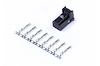 HT-030003 Plug and-Pins Only, 8-Pin TYCO, Black - image 1