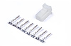 HT-030004 Plug and-Pins Only, 8-Pin TYCO, White - image 1