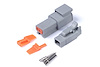 HT-031012 Plug and-Pins Only, Matching Set Deutsch DTM-2 Connectors (7.5 Amp) - image 1