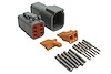 HT-031015 Plug and-Pins Only, Matching Set Deutsch DTM-6 Connectors (7.5 Amp) - image 1