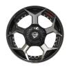 4Play 50 Brushed Black Finish Wheel Size 22" x 12" - image 1