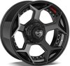 4Play 50 Brushed Black Finish Wheel Size 22" x 12" - image 2