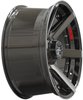 4Play 60 Brushed Black Wheel Size 20" x 10" - image 2