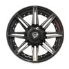 4Play 08 Brushed Black Finish Wheel Size: 22" x 10" - image 4