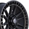 4Play S12 Satin Black Machined with Bronze Rim Wheel Size: 17" x 9" - image 2