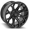 4Play 83 Wheel Size: 22" x 10", Bolt Pattern: 5 x 5" / 5 x 5.50" [Brushed Black] - image 2