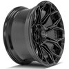 4Play 83 Wheel Size: 22" x 10", Bolt Pattern: 5 x 5" / 5 x 5.50" [Brushed Black] - image 4