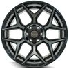 4Play 06 Wheel Size: 20" x 10", Bolt Pattern: 5 x 5" / 5 x 5.50" [Brushed Black] - image 4