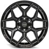 4P06-20090-6D55-0BBT 4P06 Wheel [Size: 20"x9"] Gloss Black w/Brushed Face & Tinted Clear Finish - image 2