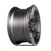 4PS01-18090-6D55-6B1 4PS01 Wheel [Size: 18"x9"] Satin Black Finish - image 3