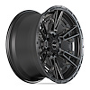 4PS01-20090-6D55-6B1 4PS01 Wheel [Size: 20"x9"] Satin Black Finish