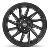 4P42 Wheel [Size: 22"x10"] 6 x 135 mm & 6 x 139.7 mm Bolt Pattern, Satin Black - image 2