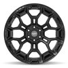 4P43 Wheel [Size: 22"x12"] 6 x 135 mm & 6 x 139.7 mm Bolt Pattern, Satin Black - image 2