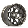 4P43 Wheel [Size: 22"x12"] 6 x 135 mm & 6 x 139.7 mm Bolt Pattern, Satin Bronze