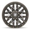 4P40 Wheel [Size: 22"x10"] 8 x 180 mm Bolt Pattern, Satin Bronze - image 2