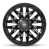 4P40 Wheel [Size: 22"x12"] 8 x 170 mm Bolt Pattern, Gloss Black - image 2