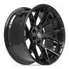 4P40 Wheel [Size: 22"x10"] 6 x 135 mm & 6 x 139.7 mm Bolt Pattern, Gloss Black - image 3