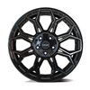 4P83-20090-5D55-0BBT 4P83 Wheel [Size: 20"x9"] Gloss Black w/Brushed Face & Tinted Clear Finish - image 2
