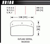 HT-10 PADS Wilwood DL Outlaw Sierra - image 1