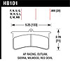 Disc Brake Pad DTC-15 w/0.800 Thickness - image 1
