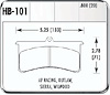 HPS Performance Brake Pads Aerospace Components GT Caliper - image 1
