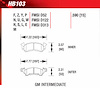 Blue 9012 Disk Brake Pads GM Intermediate - image 1