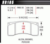 Disc Brake Pad DTC-70 w/0.620 Thickness - image 1