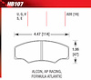 Blue 9012 Disk Brake Pads Alcon, AP Racing, Formula Atlantic - image 1