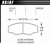 Disc Brake Pad DTC-70 w/0.620 Thickness - image 1