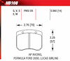 DTDTC-60 Disk Brake Pads AP Racing FF 2000 - image 1
