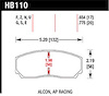 Disc Brake Pad DTC-30 w/0.654 Thickness - image 1