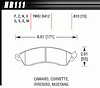 DTC-70 PADS PBR GM Mustang - image 1