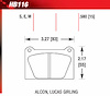 Blue 9012 Disk Brake Pads Alcon, Lucas Girling, S 2000 - image 1