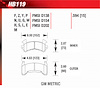 DTC-60 Disk Brake Pads - Metric 1979-1992 Camaro, Firebird - image 1