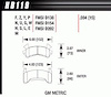 Disc Brake Pad DTC-70 w/0.594 Thickness