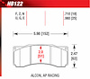 DTC-60 Disk Brake Pads AP Racing Alcon - image 1