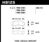 Disc Brake Pad Performance Ceramic w/0.690 Thickness - image 2