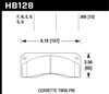 Blue 9012 Disk Brake Pads Corvette Twin-Pin - image 3