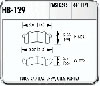 HPS Performance Brake Pads 1993 Camaro/Firebird - image 1