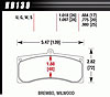 Disc Brake Pad HT-10 w/0.775 Thickness - image 1